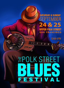 The Polk Street Blues Festival